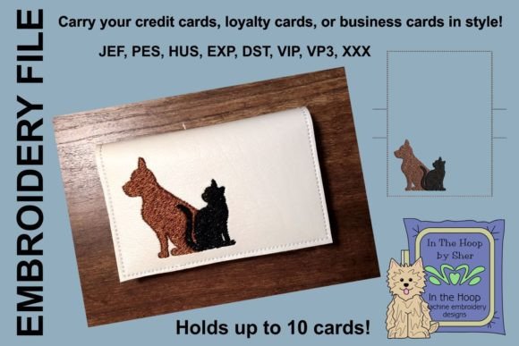 Cat and Dog Credit Card Embroidery Review