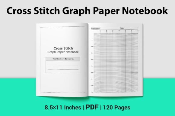 Cross Stitch Graph Paper Notebook KDP Review