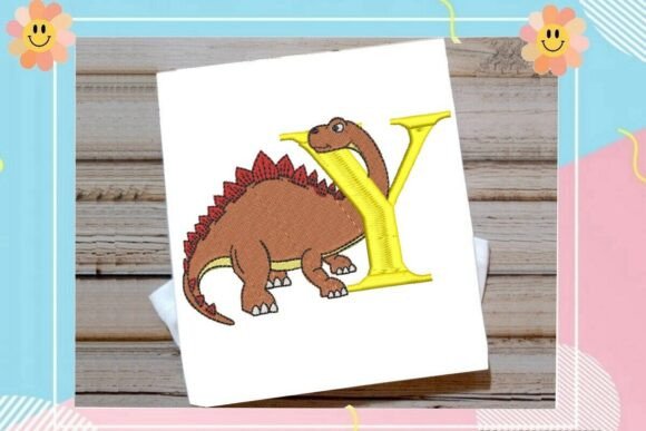 Dinosaur Monogram Alphabet Letter Y Review