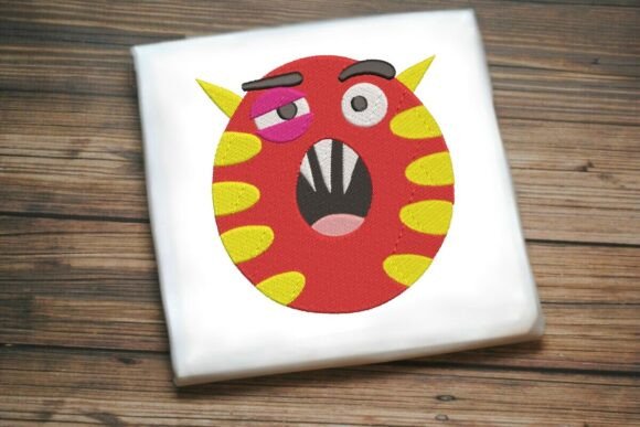 Fun Monster Alphabet Letter O Design Review