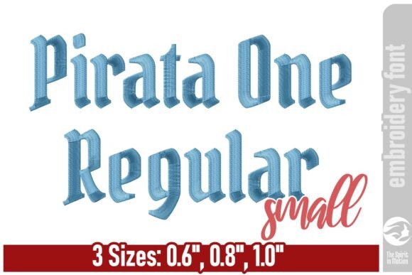 Pirata One Blackletter Font - Small Review