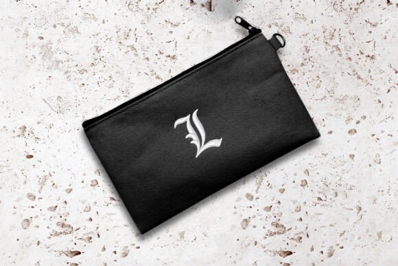 Review: Blackletter L Mini Embroidery for Personalized Gifts