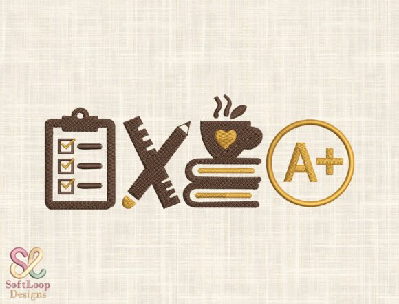 Reviewing TEACHER LIFE Icons Embroidery Design for Seasonal Sales