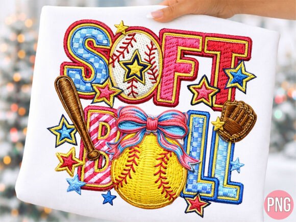 Softball Mom Sports Embroidery T-Shirt Review