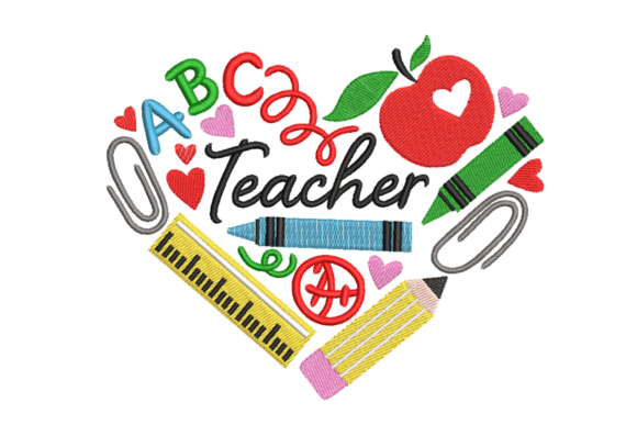 Teacher Heart – School Supplies: A Designer's Review
