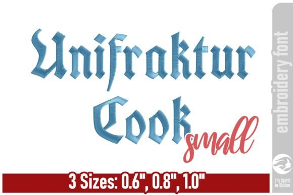 Unifraktur Blackletter Embroidery Font Review