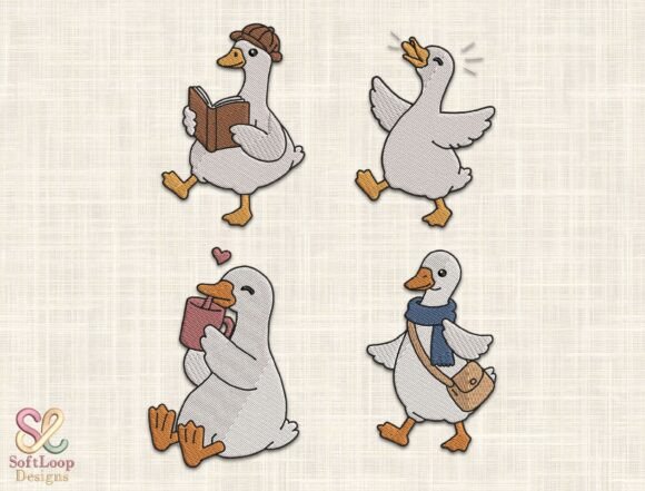 Whimsical Goose Embroidery Design Bundle Review